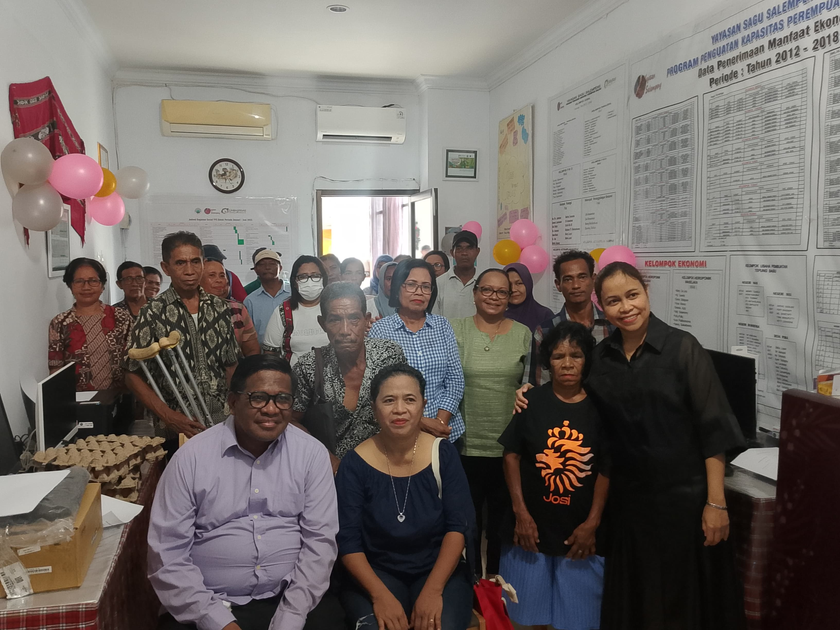 Kegiatan Ekonomi dan Sosial Yayasan Sagu Salempeng GPM